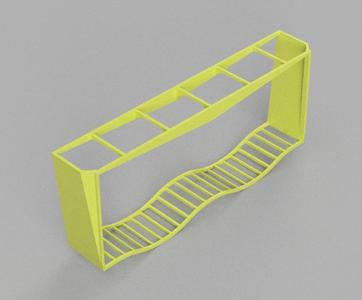 Voron fume pack: cartridge extra mesh holder