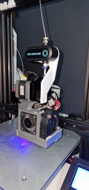 BTT Smart Filament Sensor mount for BMG dual drive extruder - "Remix Horizontal position"
