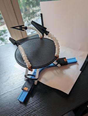 Fully 100% printable Ergonomic Delta table