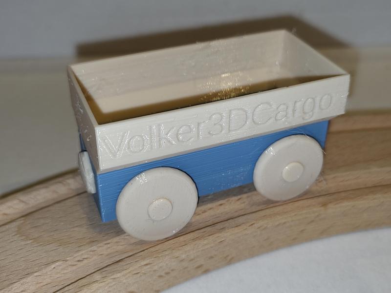 Wooden Train Carriage