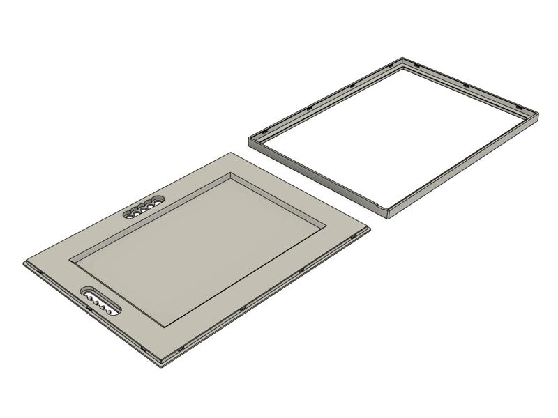 Hueforge 150x210 frame (snap fit back)