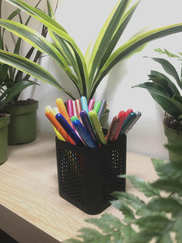 Hexagon Pen Holder