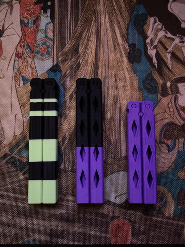 Longer Handle + Smooth Sanford Prime's Balisong