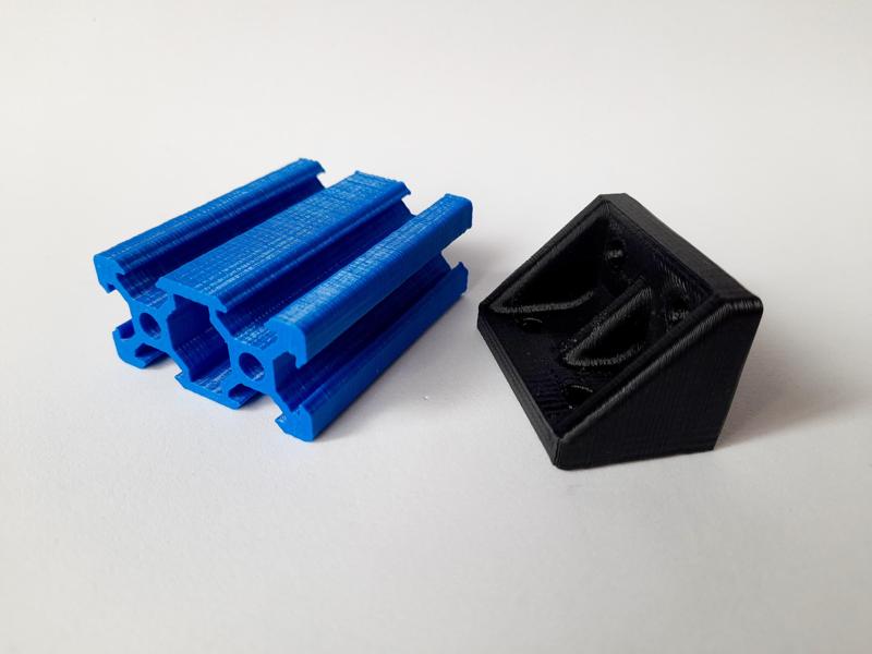 Perfil Vslot 2040 Incluye Unión -  Vslot 2040 Profile Includes Union