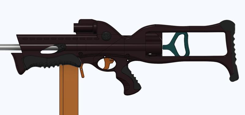 SkewBow (Skewer Crossbow) Nerf Homemade