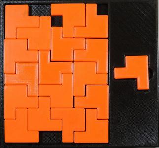 Hexomino Rectification Puzzle