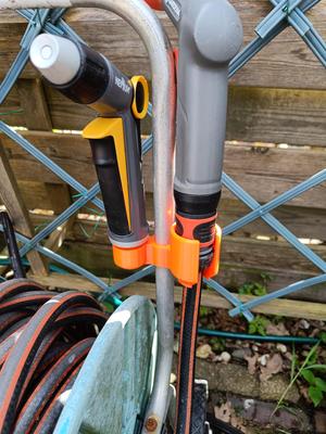 Gardena hose holder / organizer remix