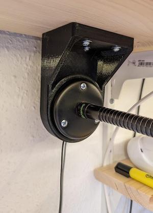K&M 221D Microphone Flange Mount