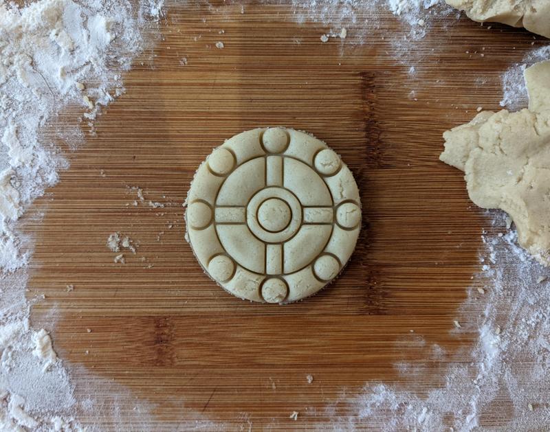 Viking Shield Cookie Cutter