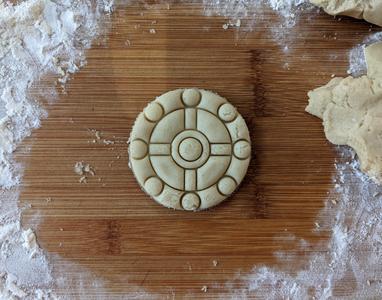 Viking Shield Cookie Cutter