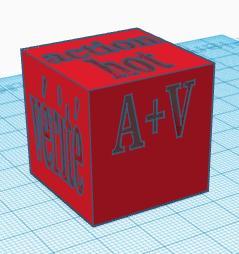 Action or Truth dice