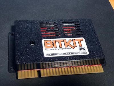 BitKit Arcade PCB enclosure (remix for newer red PCB)