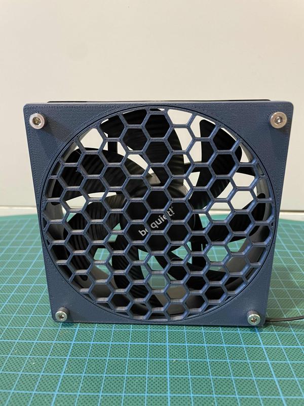 120mm Honeycomb Pattern Fan Grill