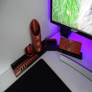 Desk Organiser + Phone Holder V2.0