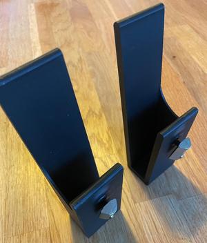 SimRig keyboard holder brackets - 8040/4040 mount