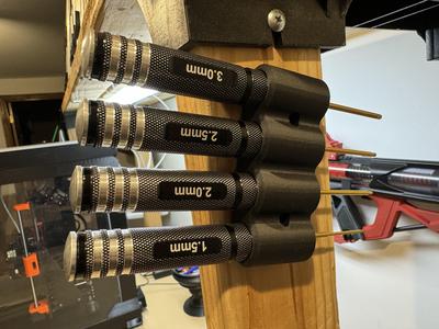 Mount for Hex Key / Allen Screwdriver Set