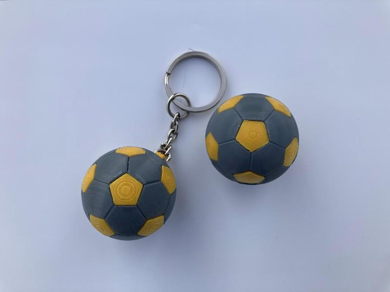 Soccer Ball (Football) with Keychain Hook