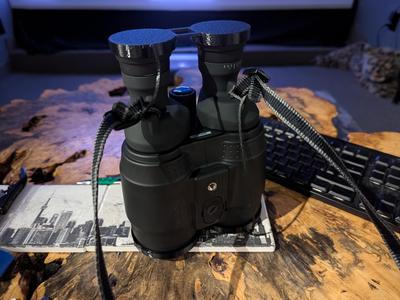 Cannon 18X50 IS Lens Caps with Lanyards