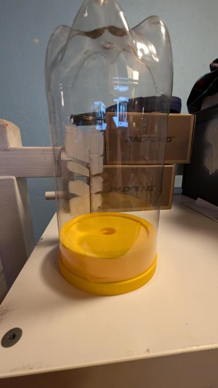 Base for 2 Liter Bottle Radome and Painter Pole