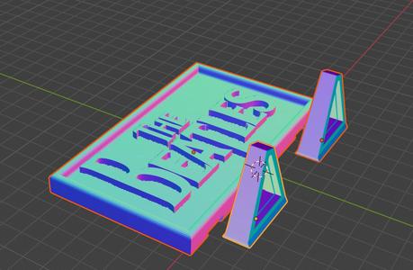 The Beatles plack+stand v1