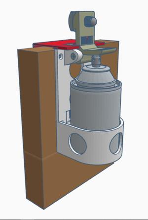 Over The Door Automatic Bathroom Odorizer