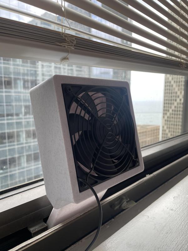 120mm Fan Duct For narrow Windows