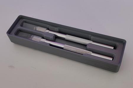 Gridfinity Exacto knife holder
