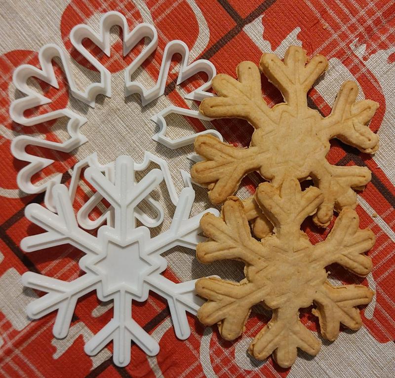 Snowflake Biscuits
