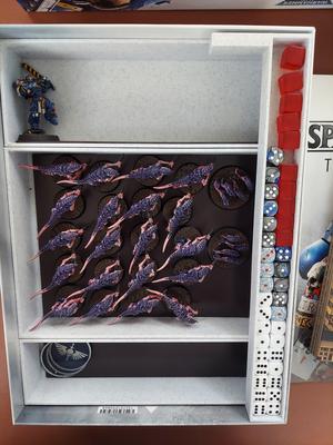 Storage Insert compatible with Space Marine the Board Game
