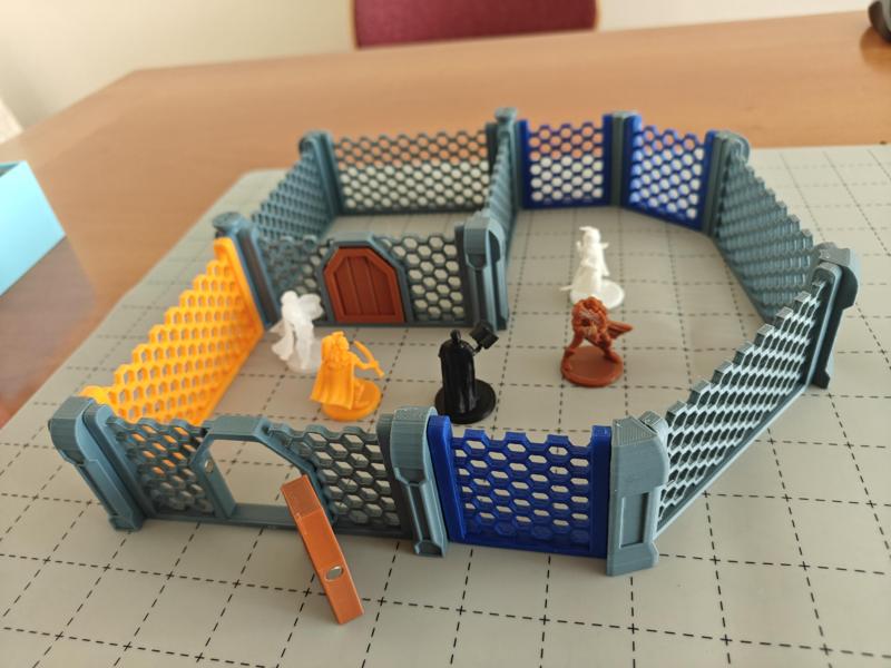 TTRPG/DND Modular Magnetic Wall Pieces