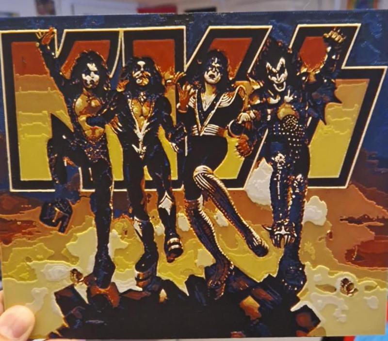 Kiss Hueforge - Destroyer Album