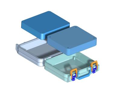 Modular (Customizable) Inserts for the MINI Box For Stuff v1.3 (fits A1 MINI / Prusa Mini size printers)