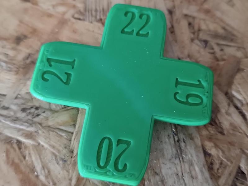 measuring device for furniture blends