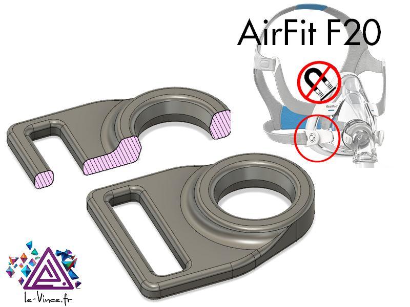 CLIP AIRFIT F20 no magnetic