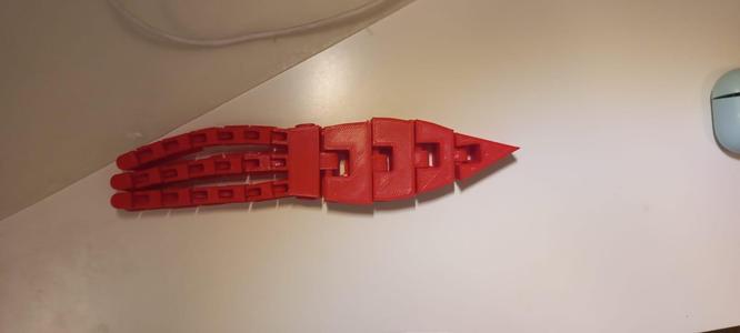 Squid with flexi arms and head flexes