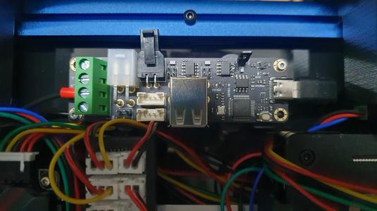 Voron 0.* bracket for mounting BTT UC2 Canbus