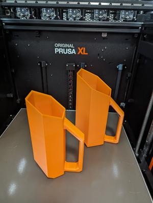 Hex Scoop with Handle No Supports