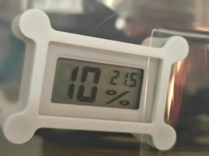 Moisture-proof Box Hygrometer Magnetic Suction Bracket