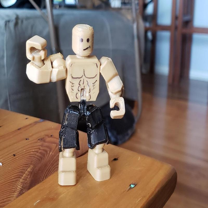 Modified Open Source Action Figure