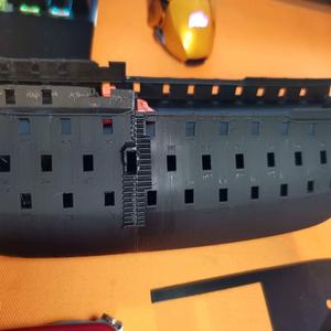 HMS Victory - do skonczenia 10x10x36 cm