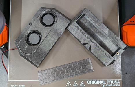 Lazy, all-in-one Prusament PETG gcode for Nevermore v6 fan