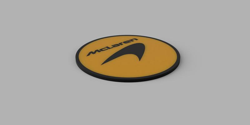 McLaren F1 coaster (multicolor)