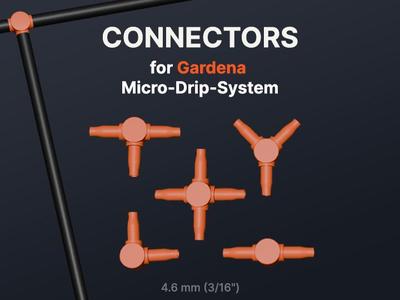 Gardena Micro-Drip-System Connectors