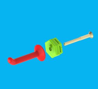 Hooks STRONGEST Honeycomb Storage Wall - many sizes