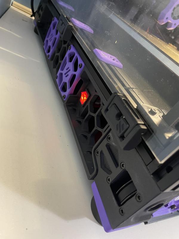 Voron 2.4 350 Side "A" Skirt with Switch Opening for KCD1 Power Switch