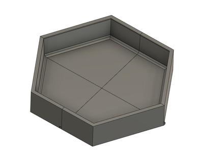 10 Inch Patio Brick Hexagon Mold