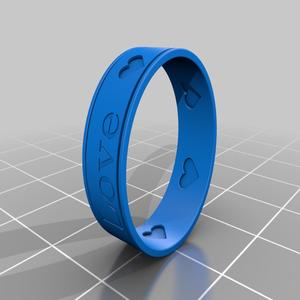 Ring Love Heart (Spinner)