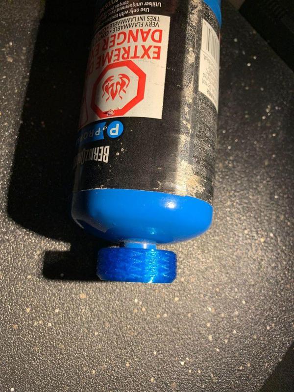 CGA-600 Threaded Cap (Disposable Cylinder)