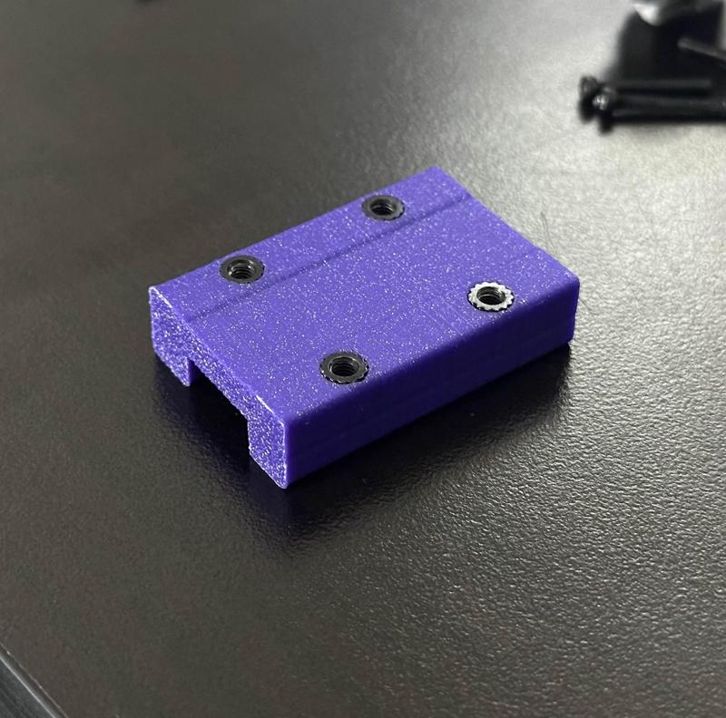 MGN12H Dummy Carriage w/ Heatsets