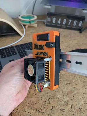 Bitaxe to DIN-Rail mount